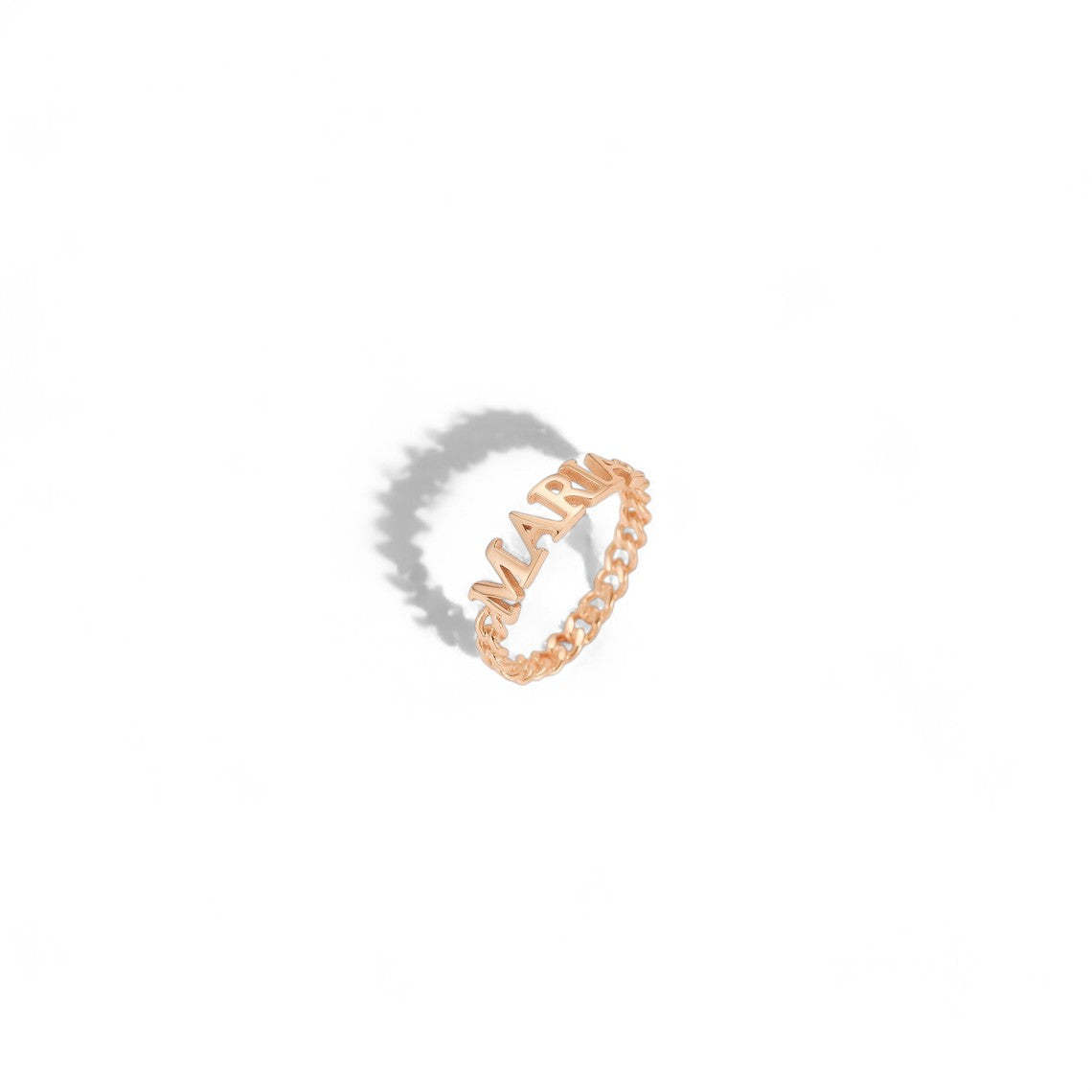 Name Chain Ring