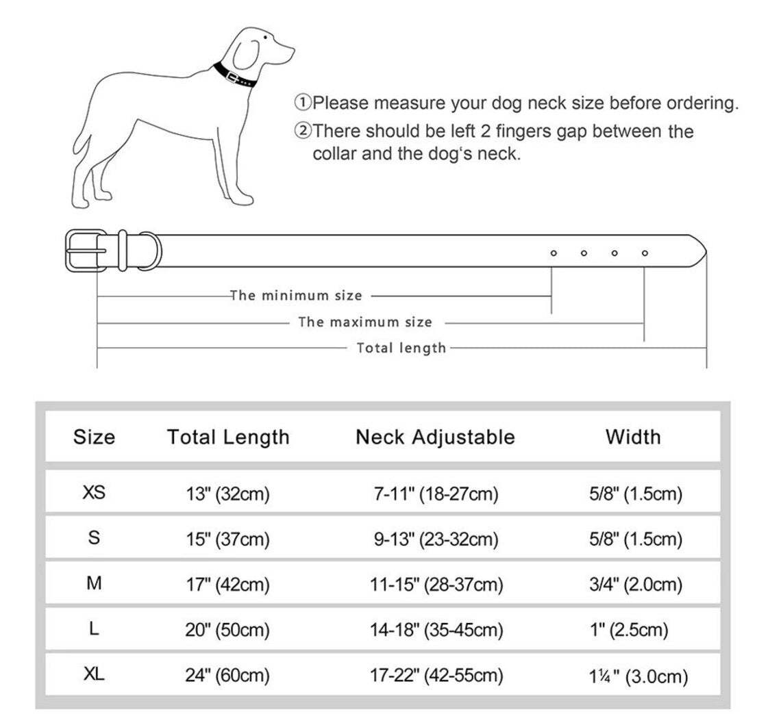 Custom PU Leather Dog ID Collar and Leash Set - Personalized with Name and Number, Available in Brown, Pink, Green, Rose Red