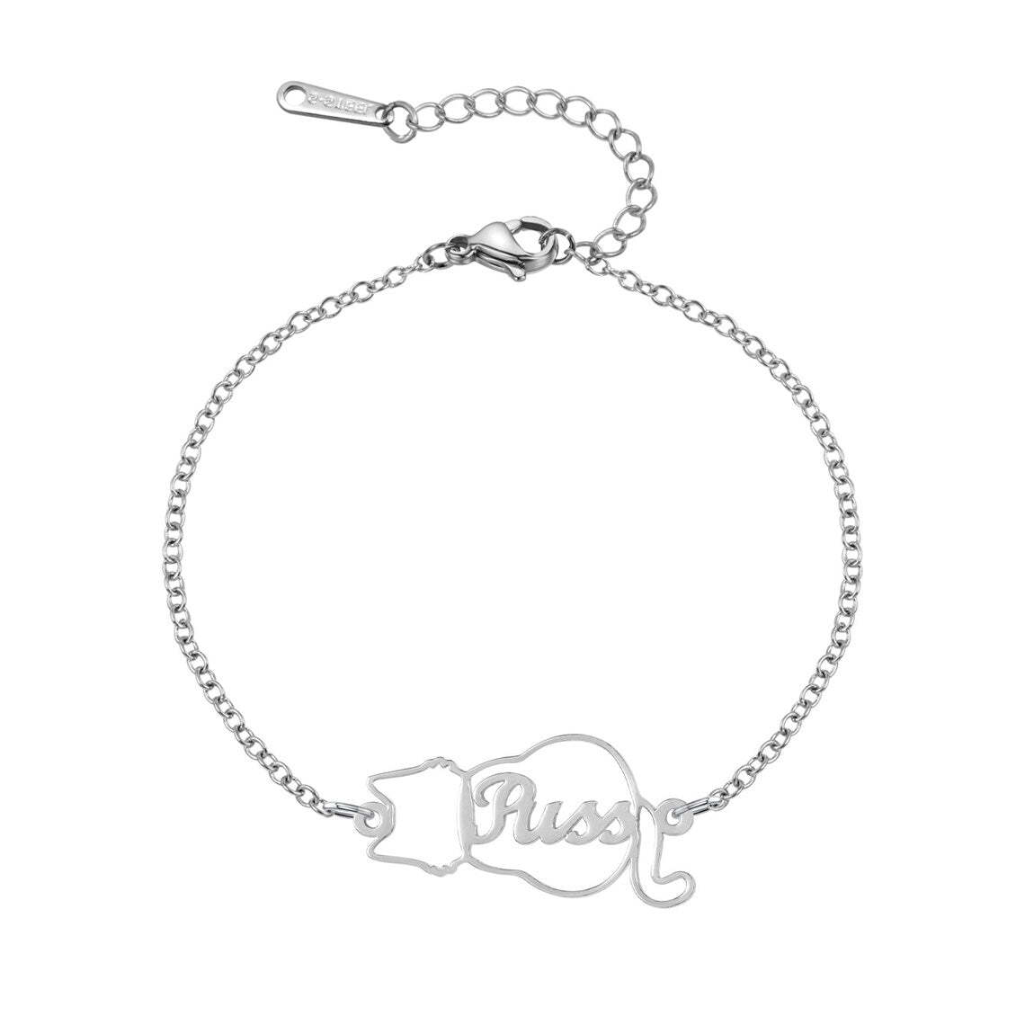 Cat Name Bracelet