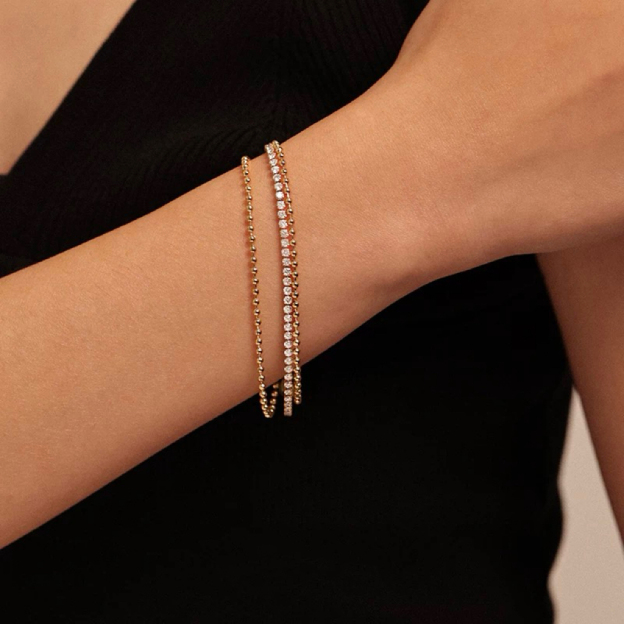 gold bracelet, gemstone jewelry, layered bracelet, women's fashion accessory, elegant bracelet