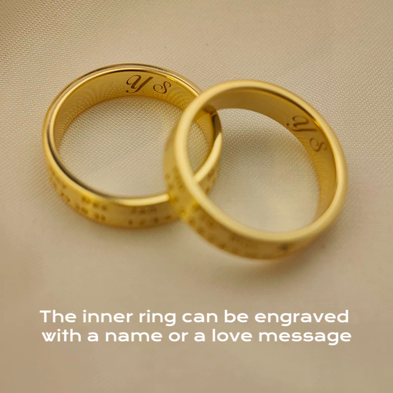 Silver anniversary rings with birthstone markings