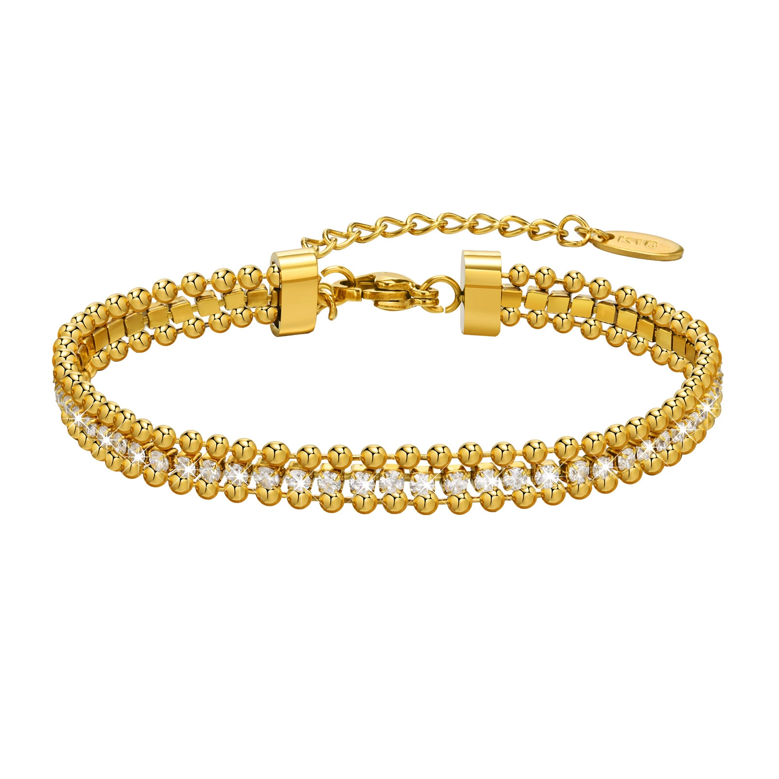 gold bracelet, gemstone jewelry, layered bracelet, women's fashion accessory, elegant bracelet