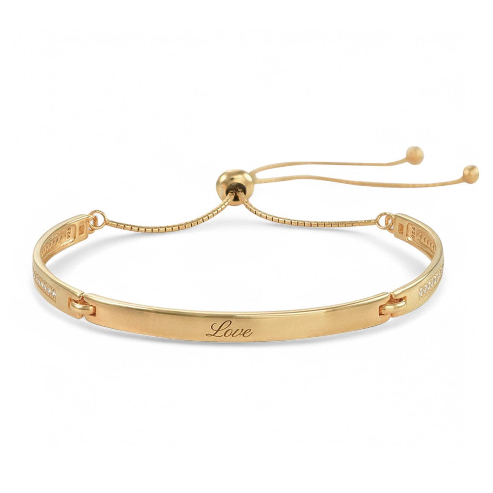 Adjustable Diamonds Bracelet