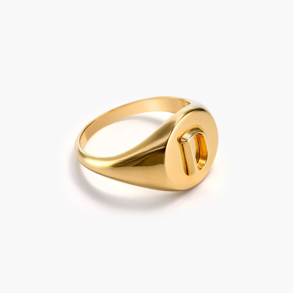 3D Letter Ring