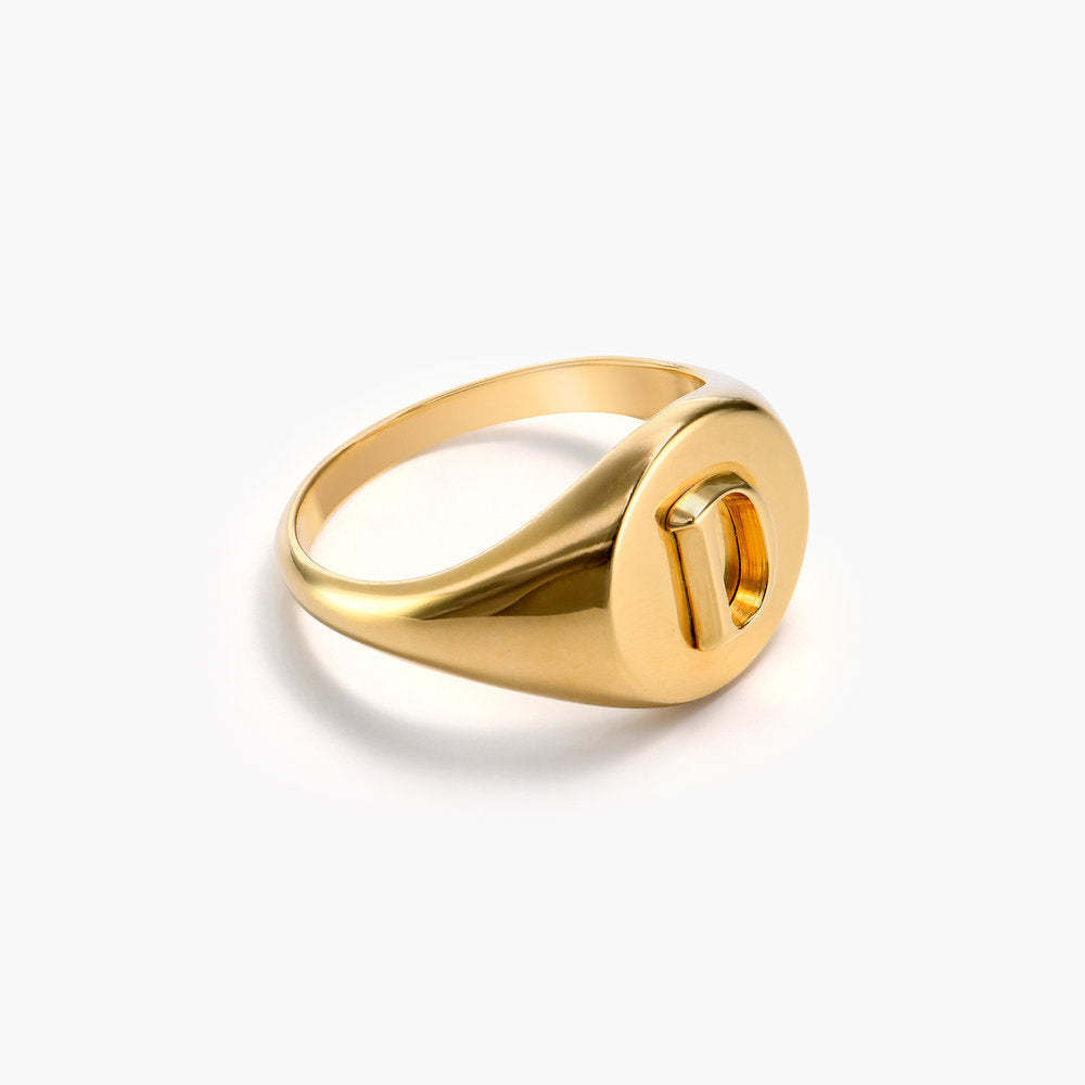 3D Letter Ring