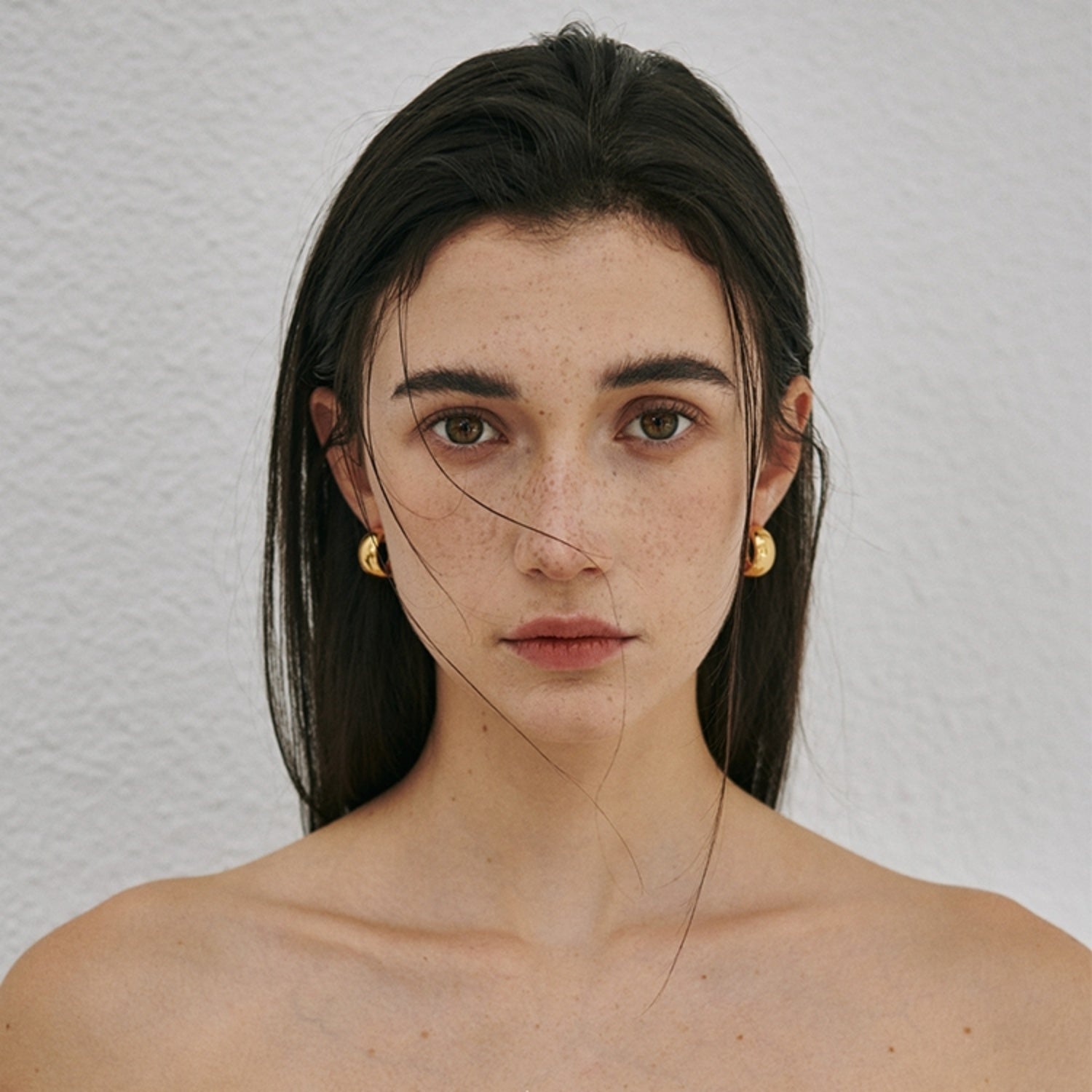 Chic 925 Sterling Silver Hoop Earrings - Available in 14K and 18K Gold Plating for a Sophisticated Look