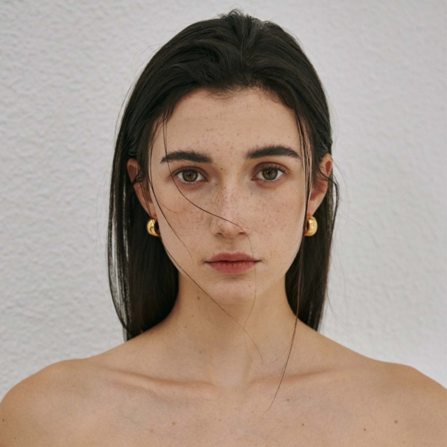 Chic 925 Sterling Silver Hoop Earrings - Available in 14K and 18K Gold Plating for a Sophisticated Look