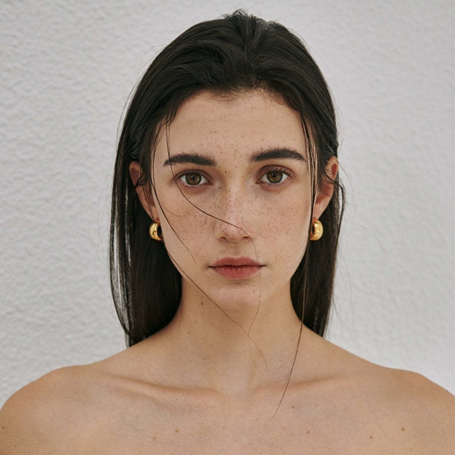 Chic 925 Sterling Silver Hoop Earrings - Available in 14K and 18K Gold Plating for a Sophisticated Look