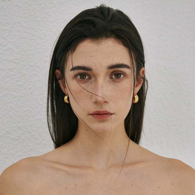 Chic 925 Sterling Silver Hoop Earrings - Available in 14K and 18K Gold Plating for a Sophisticated Look