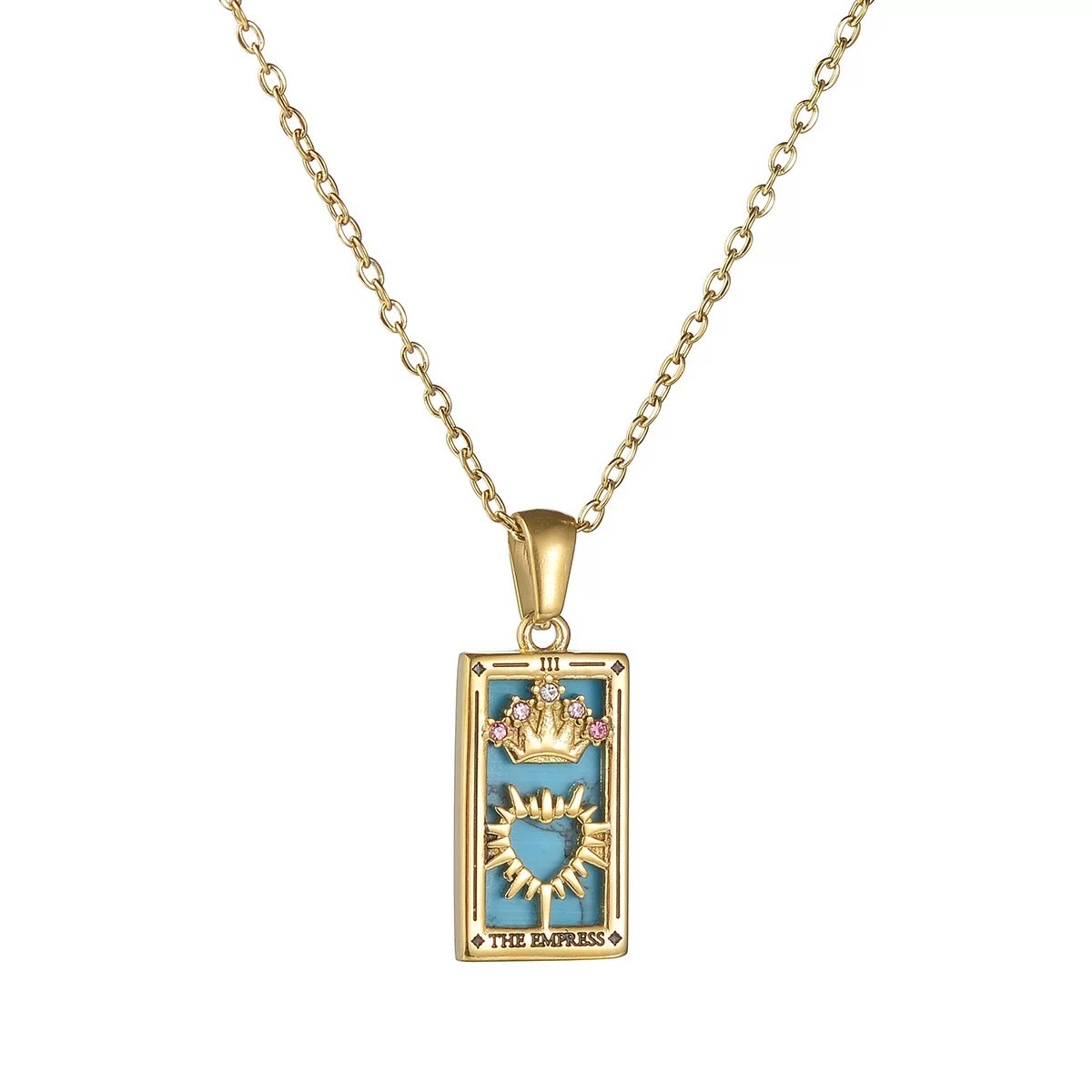 Tarot Card Necklace