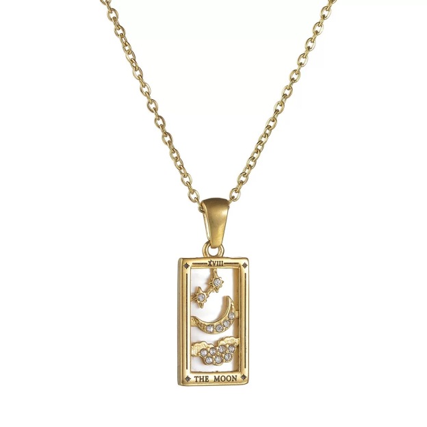 Tarot Card Necklace