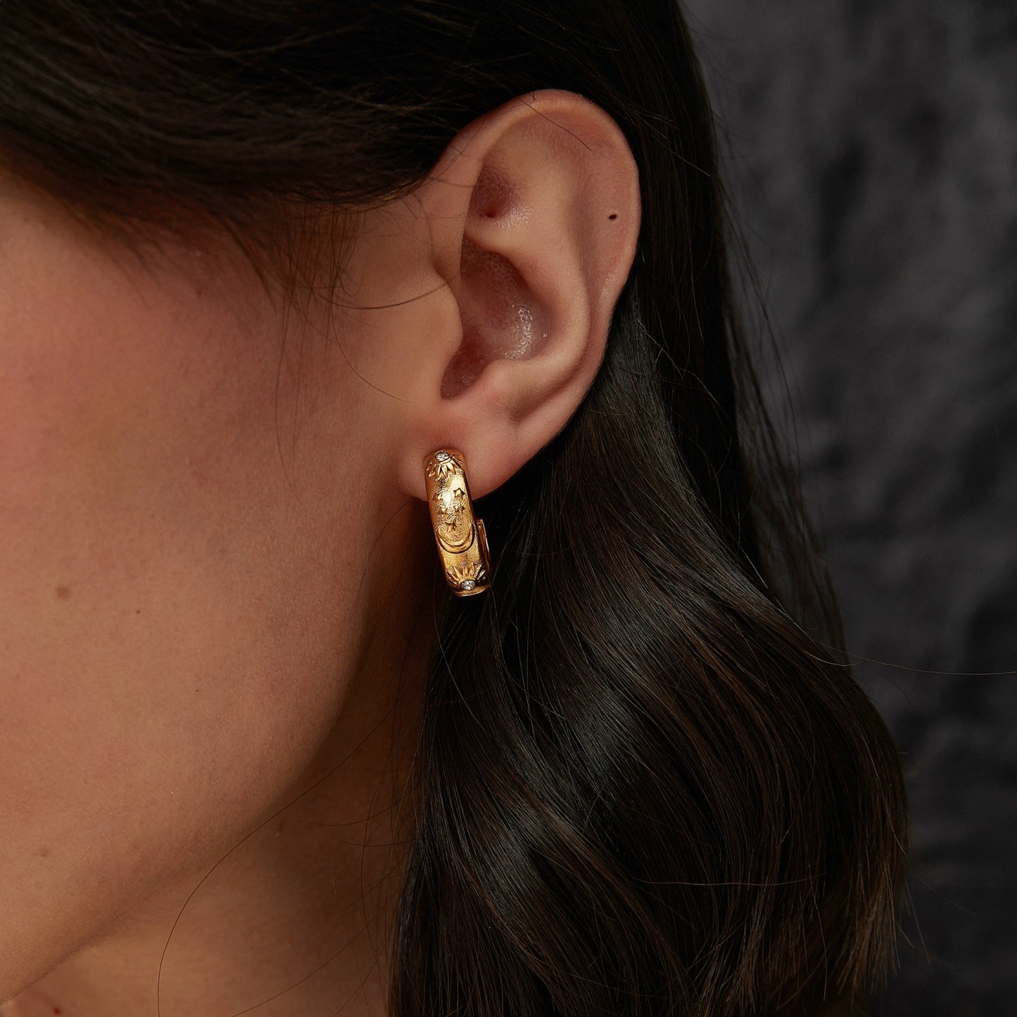 Lunar Stick Earrings