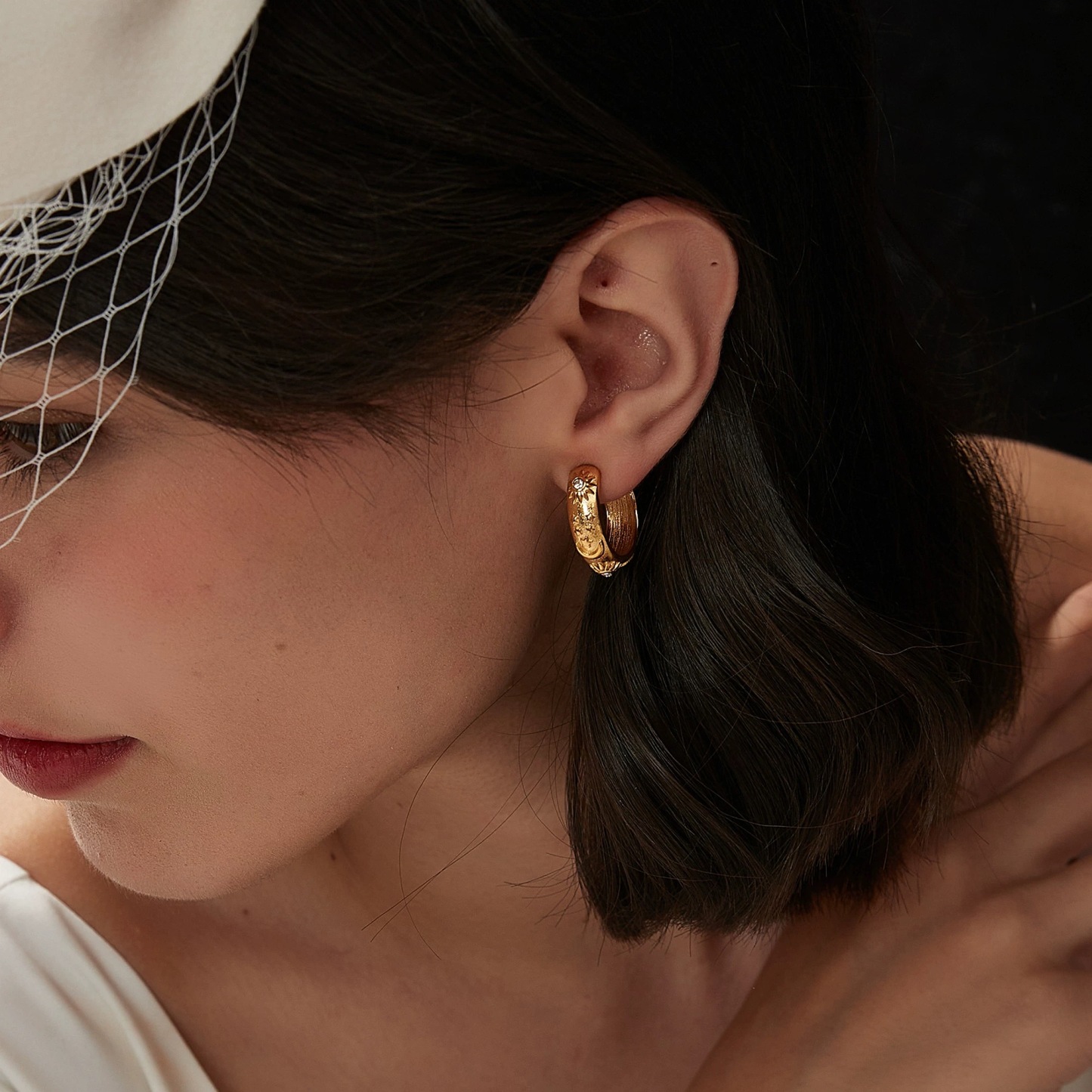 Lunar Stick Earrings