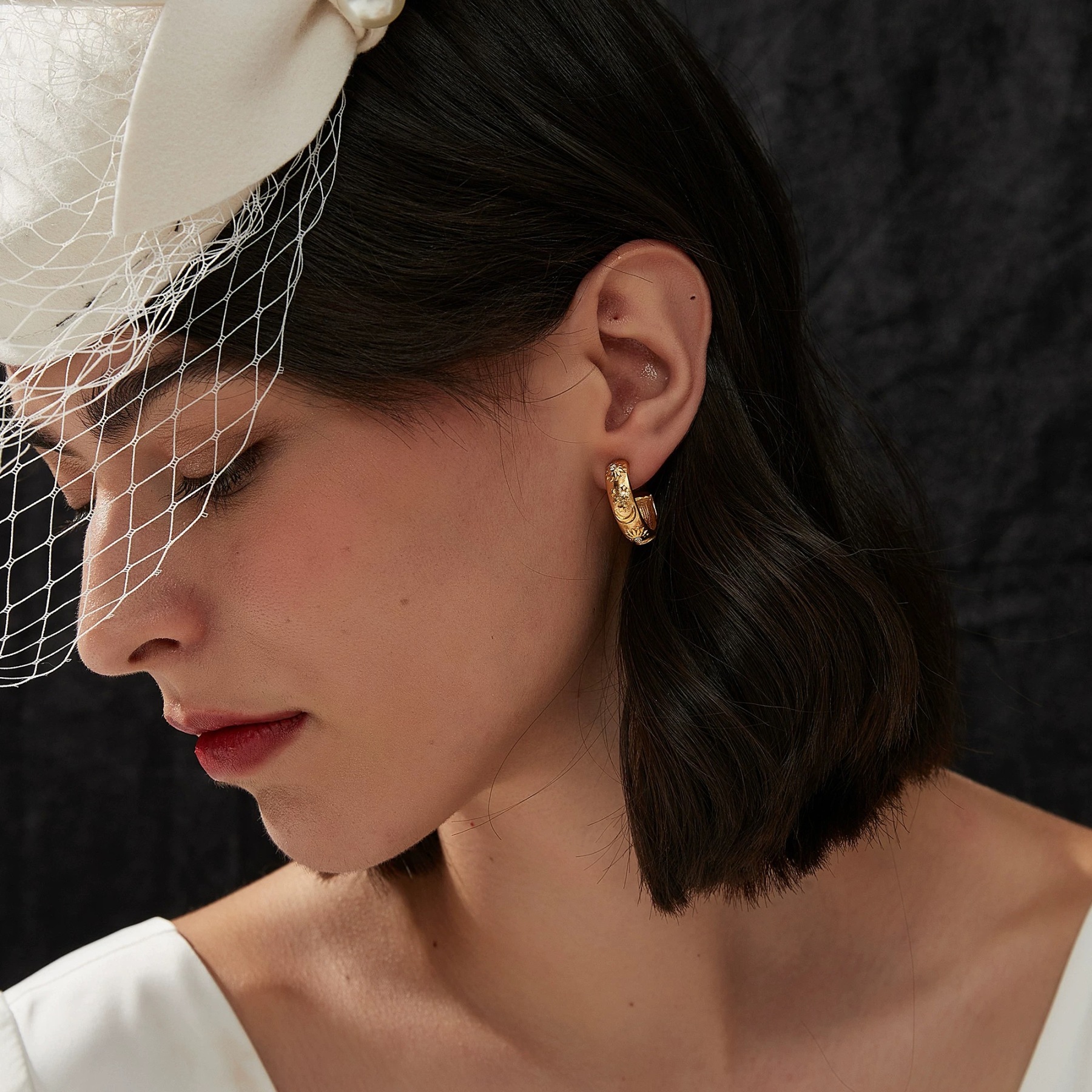 Lunar Stick Earrings