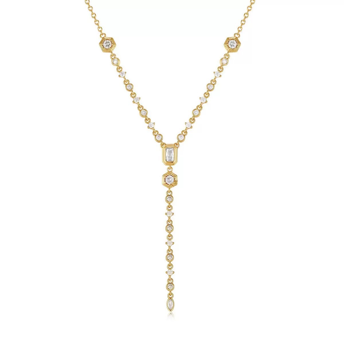 Trinity Gemstones Necklace Set