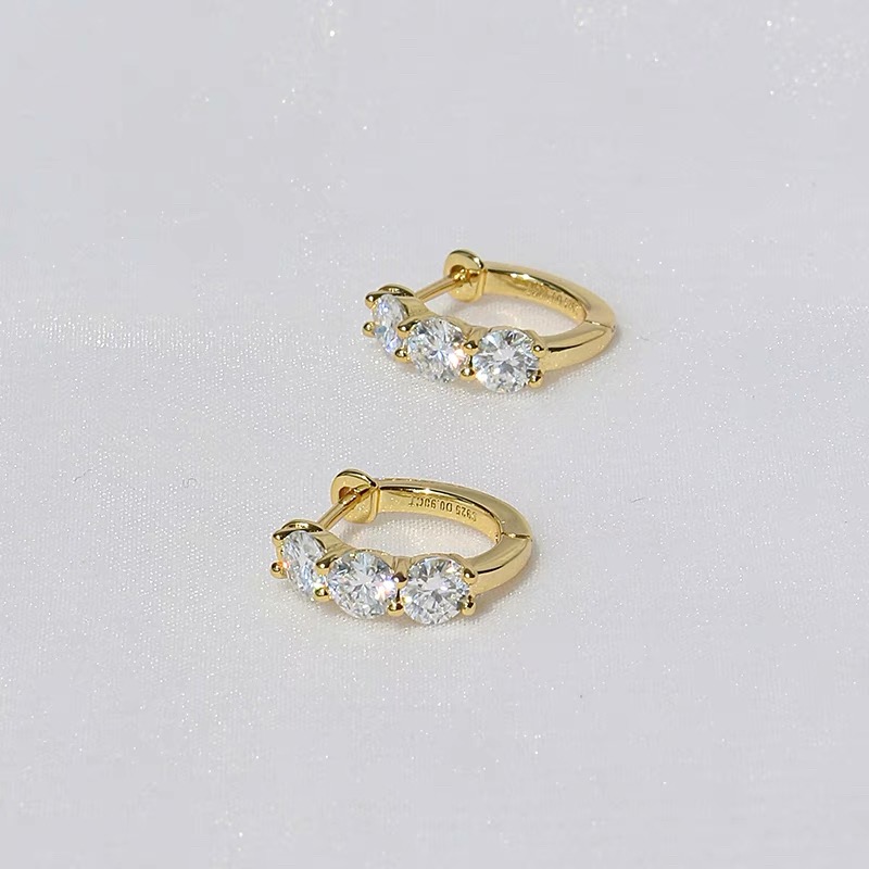 Eternity Hoop Earrings