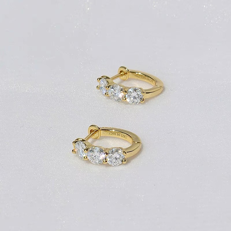 Eternity Hoop Earrings