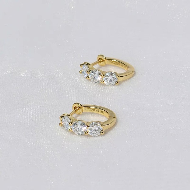 Eternity Hoop Earrings