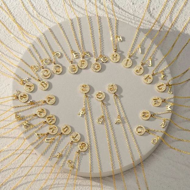 14K Gold Plated Customizable 26-Letter Disc Pendant Necklace - Personalized Jewelry with Gemstones
18K Gold Plated Personalized 26-Letter Disc Pendant Necklace - Timeless Gemstone Jewelry
14K Solid Gold Customizable 26-Letter Disc Pendant Necklace - Premium Personalized Gemstone Jewelry
18K Solid Gold Personalized 26-Letter Disc Pendant Necklace - Lasting Gemstone Jewelry