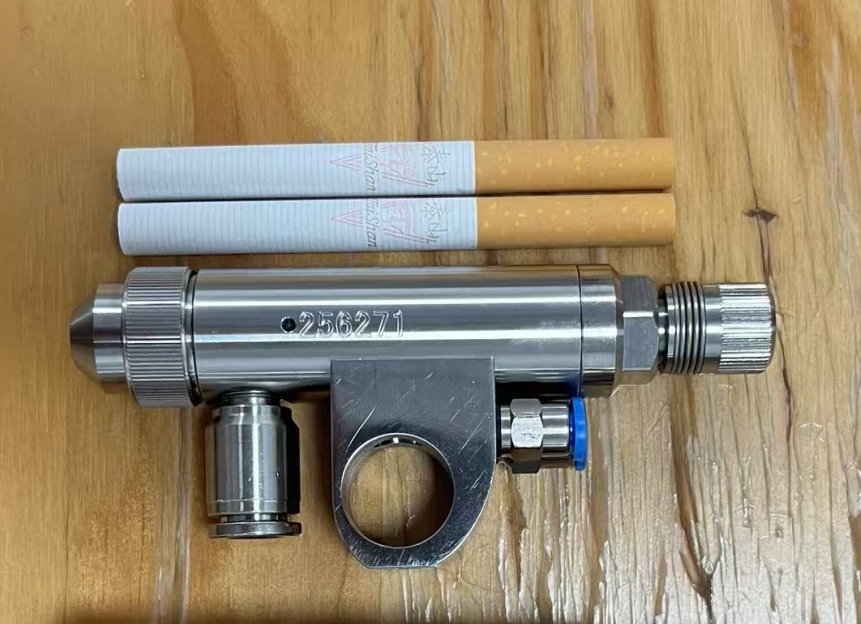 SDV700 - Spray diameter 0.5CM-3CM. Spray shine, gloss, and glaze, baking oils, egg wash, icing, syrups, cream, and chocolate onto gummies and candies