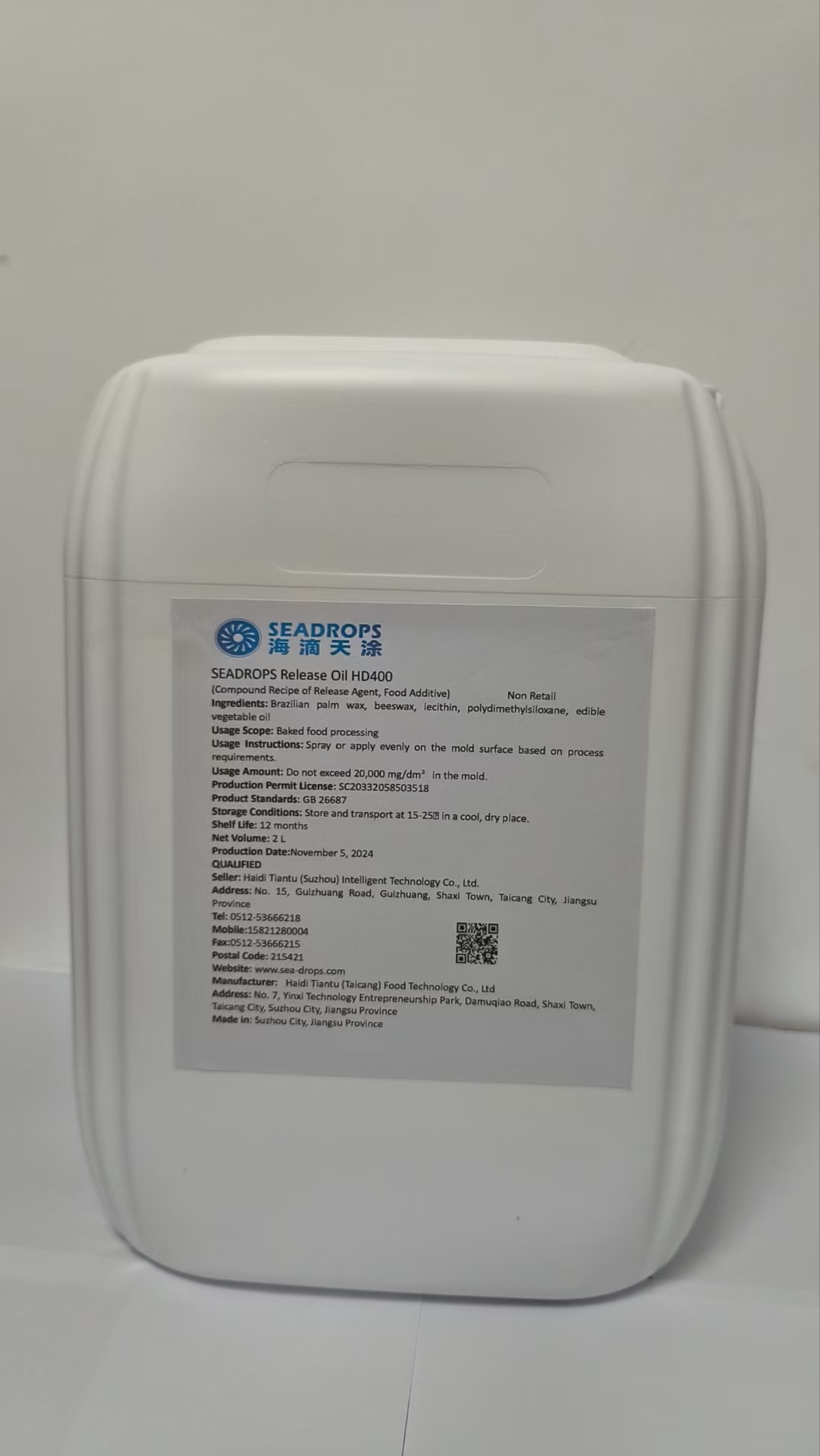 HD400 | SEADROPS Release Oil 