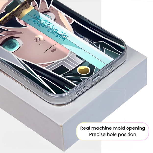 Demon Slayer Silver Line Phone Case