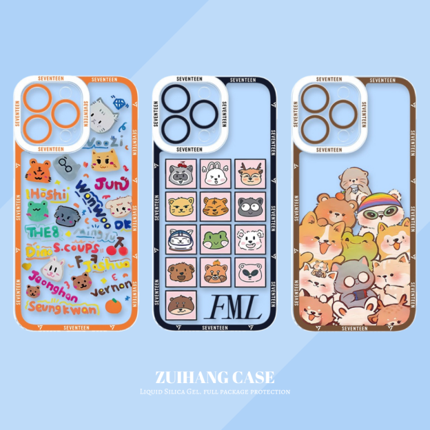 seventeen天使眼透明防摔軟殼