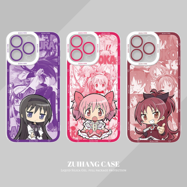 魔法少女小圓天使眼透明防摔軟殼