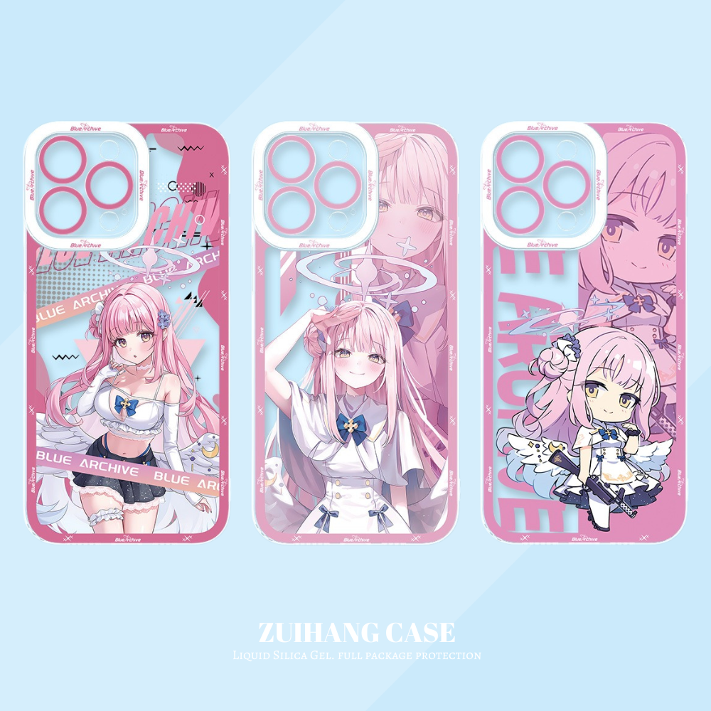 蔚藍檔案天使眼透明防摔軟殼