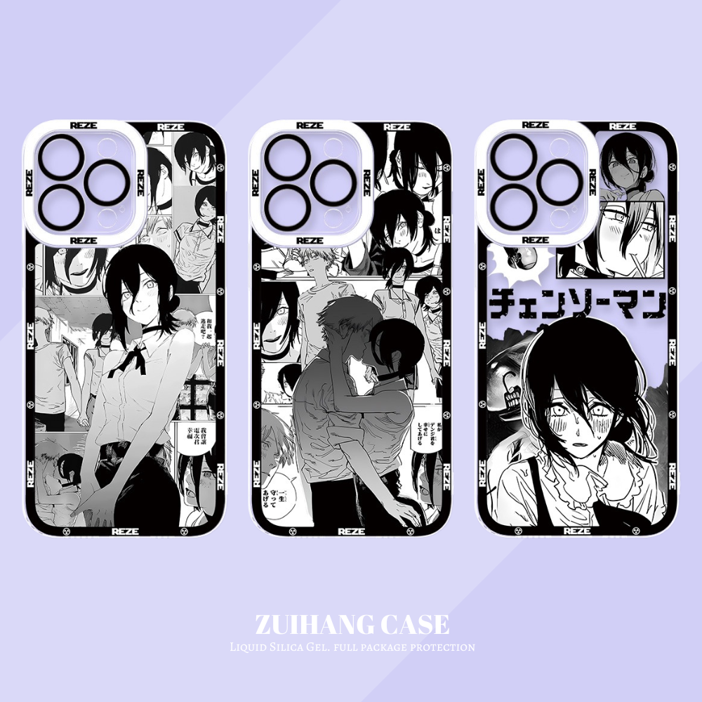 鏈鋸人天使眼透明防摔軟殼