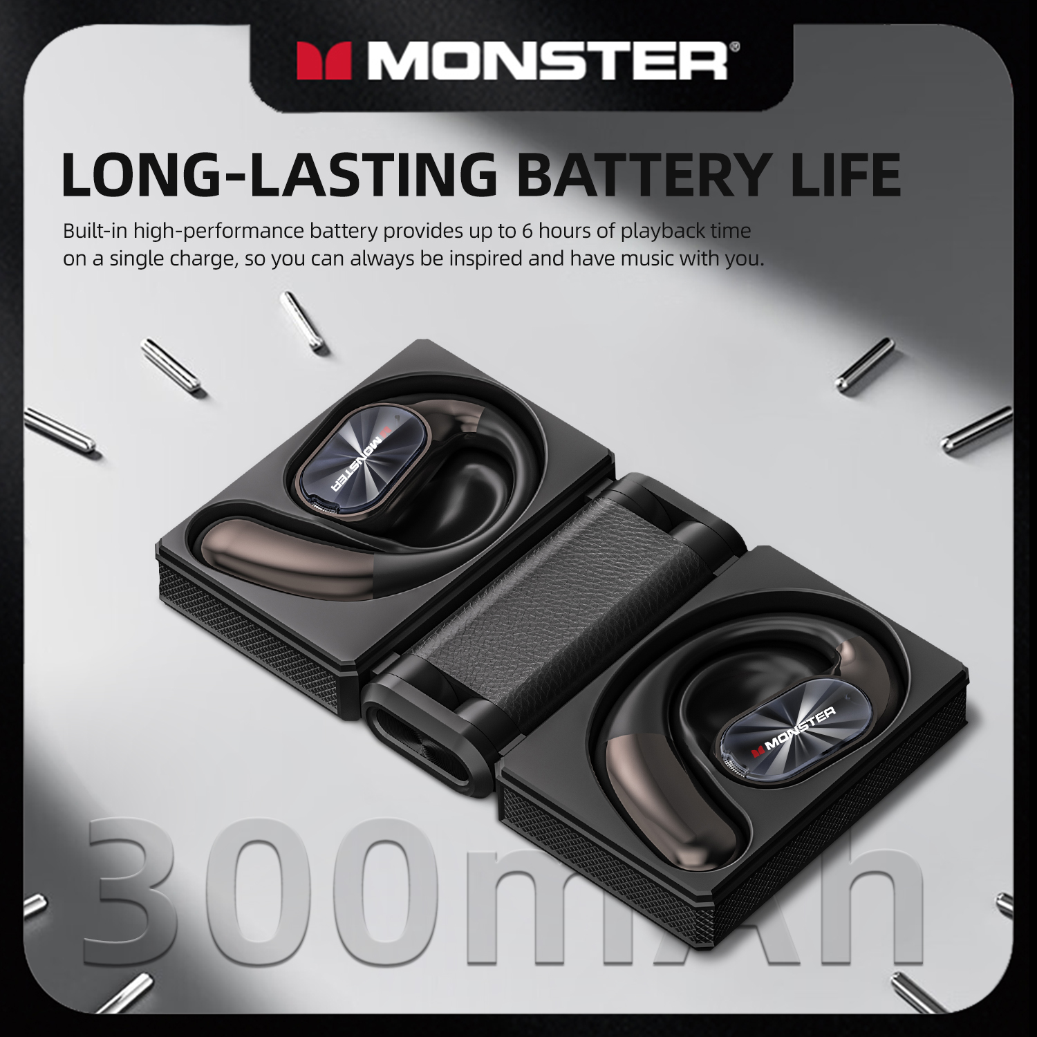 Monster AC530 Open-Ear Bluetooth 6.0