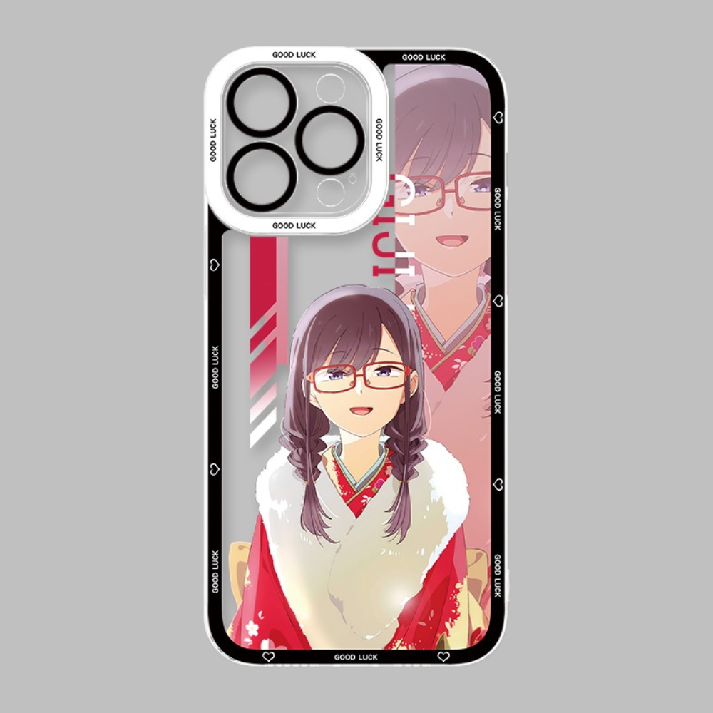 百變的七倉同學天使眼透明防摔軟殼