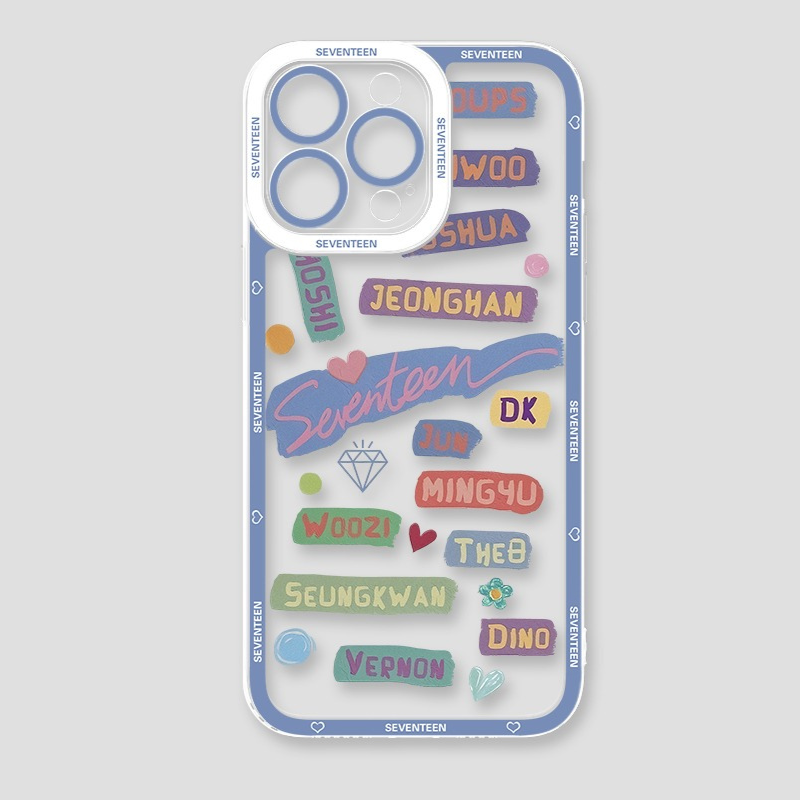 Seventeen天使眼透明防摔軟殼