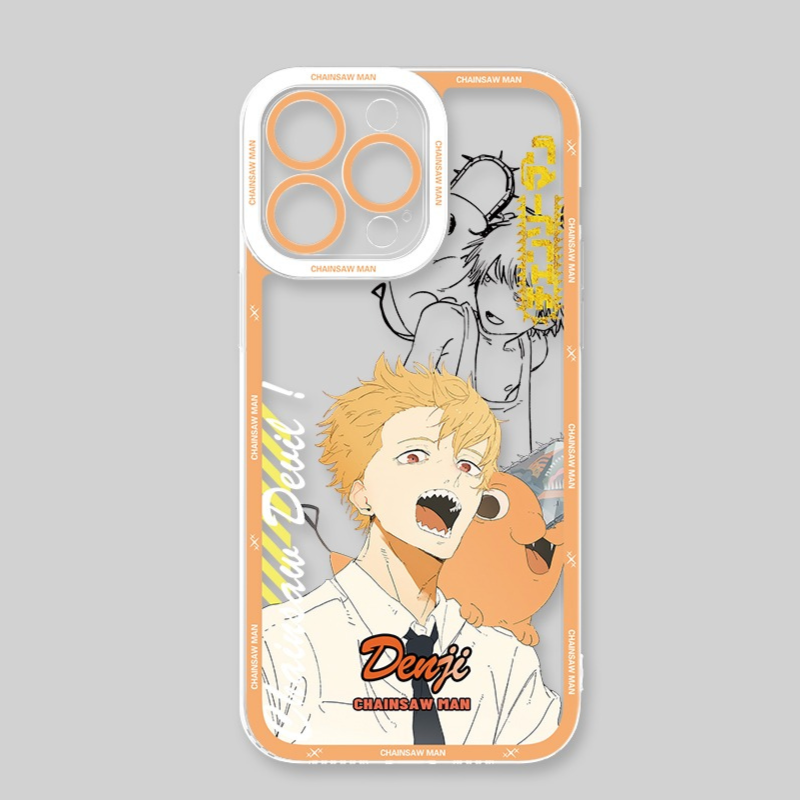 鏈鋸人天使眼透明防摔軟殼