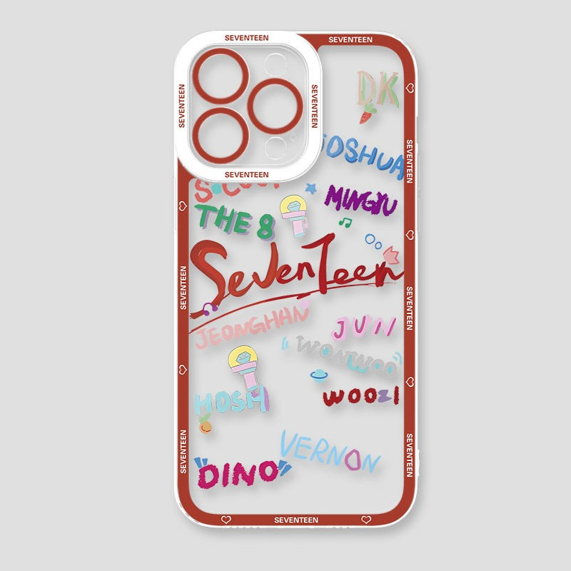 Seventeen天使眼透明防摔軟殼