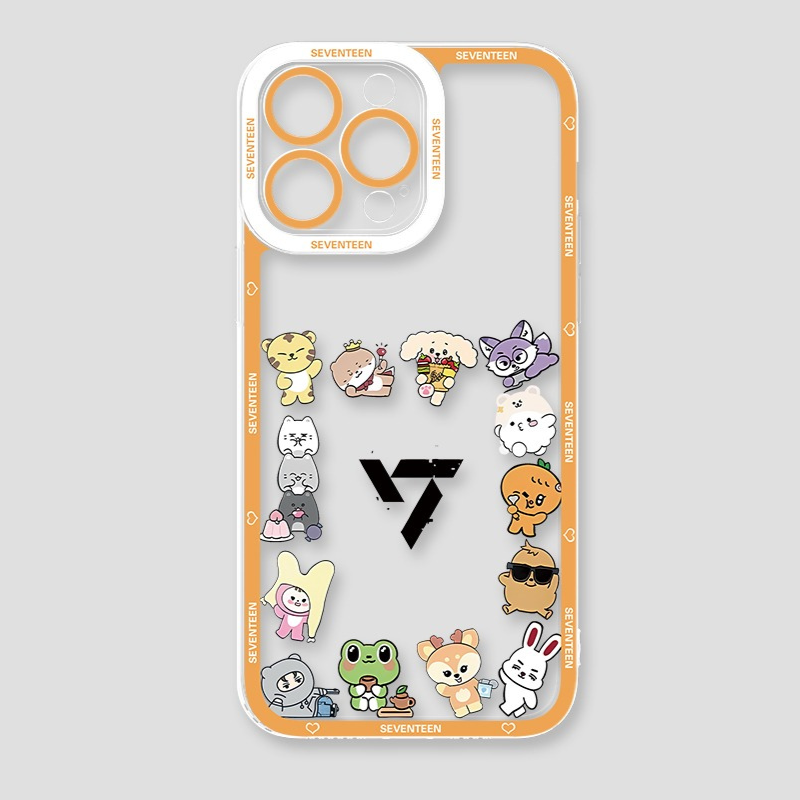 Seventeen天使眼透明防摔軟殼