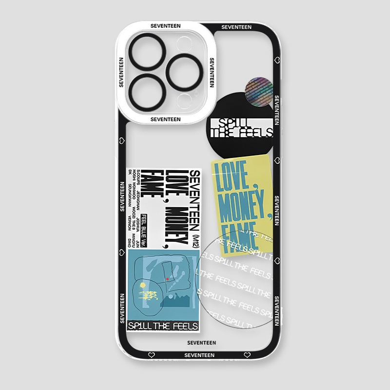 Seventeen天使眼透明防摔軟殼