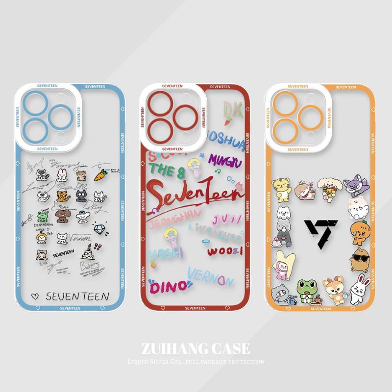 Seventeen天使眼透明防摔軟殼