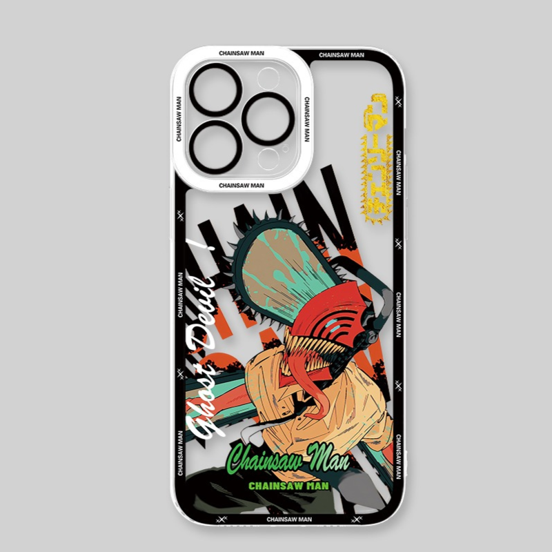 鏈鋸人天使眼透明防摔軟殼