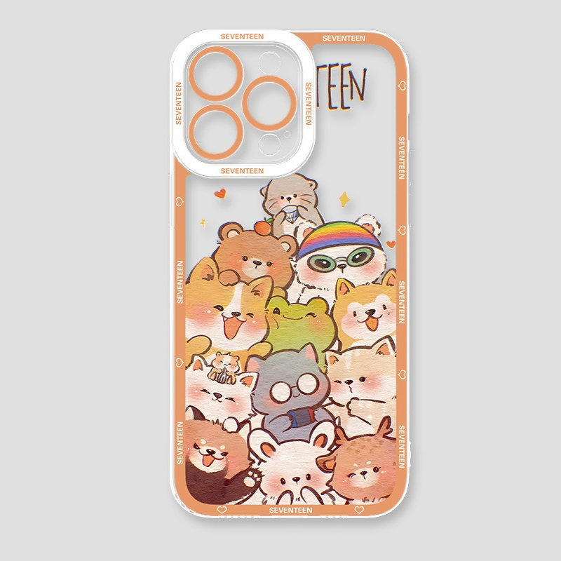 Seventeen天使眼透明防摔軟殼