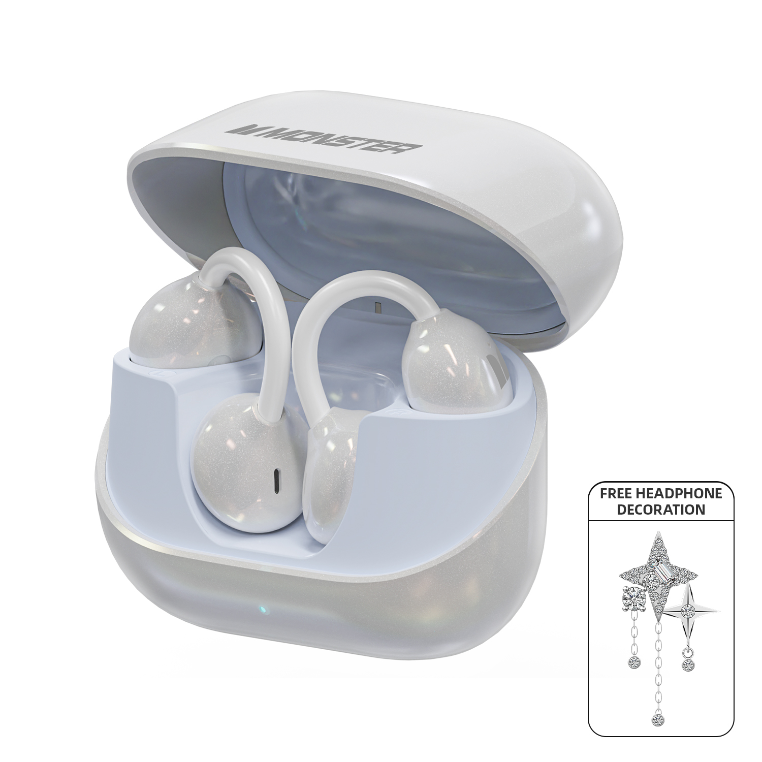 Monster AC235 Open-Ear Bluetooth 6.0