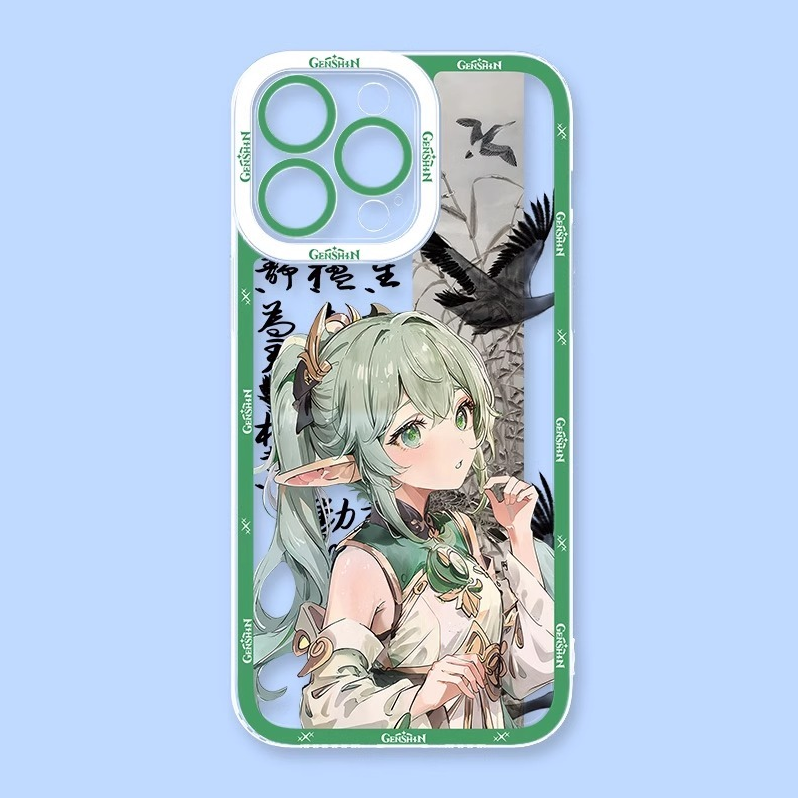 原神古風天使眼透明防摔軟殼