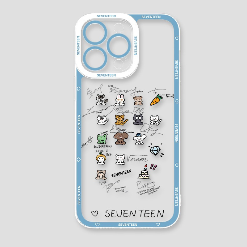 Seventeen天使眼透明防摔軟殼