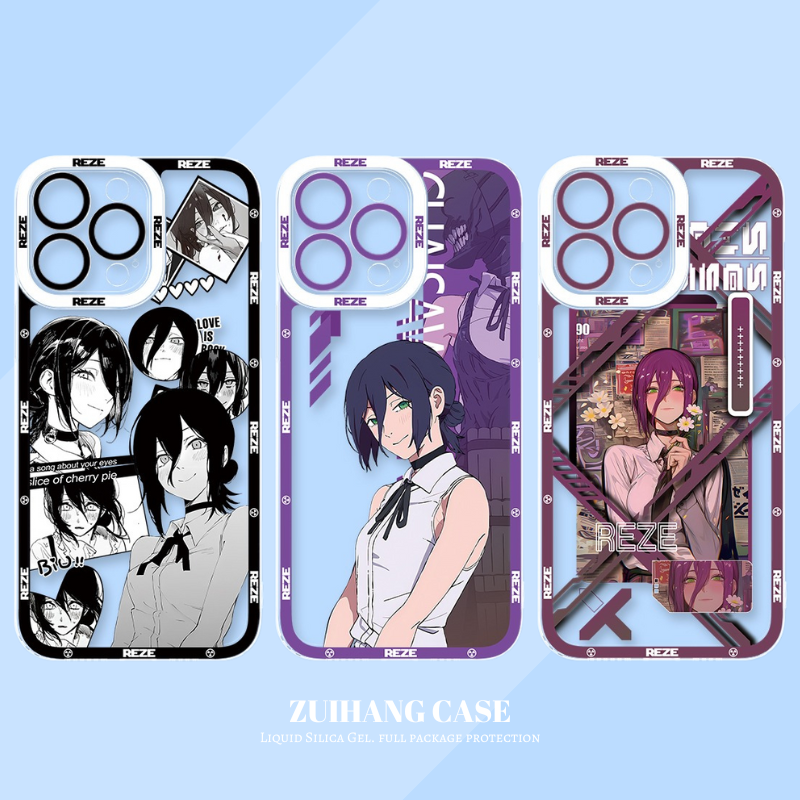 鏈鋸人天使眼透明防摔軟殼