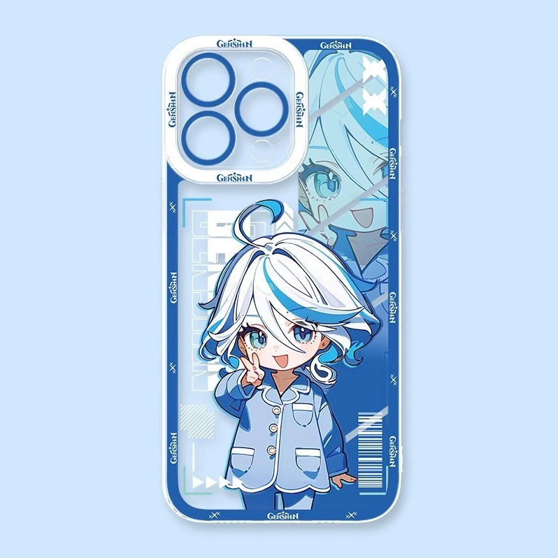 原神睡衣天使眼透明防摔軟殼