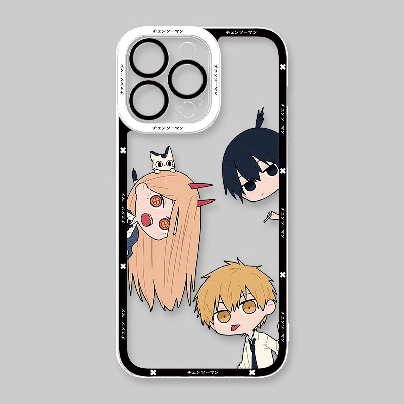 鏈鋸人天使眼透明防摔軟殼