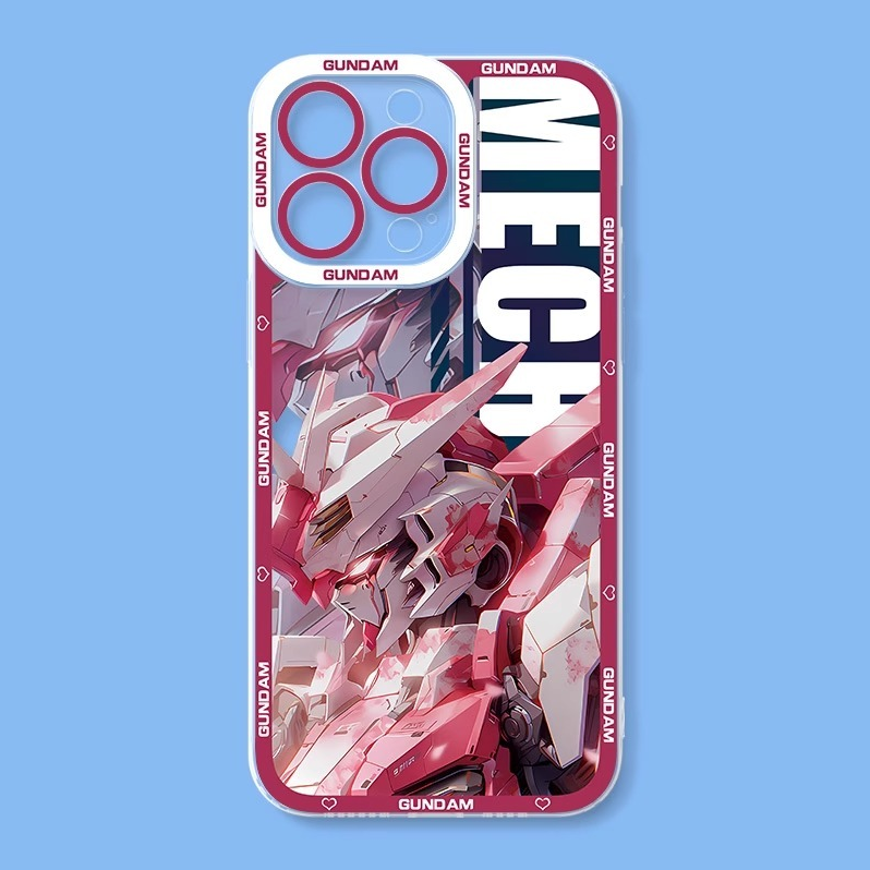 蘋果 系列機動戰士鋼彈天使眼透明防摔軟殼