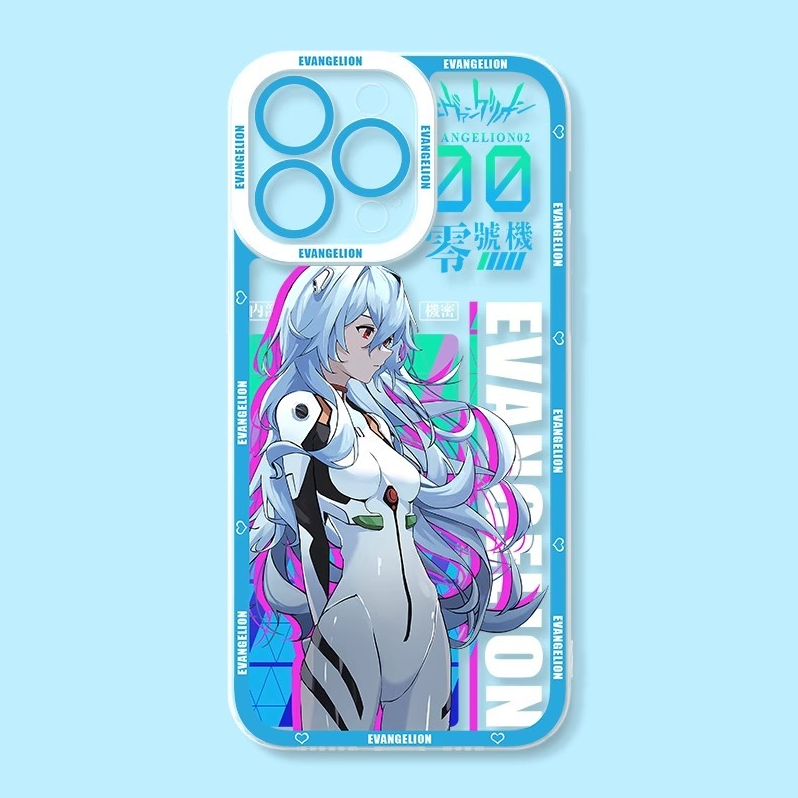 蘋果 系列eva新世紀福音戰士天使眼透明防摔軟殼