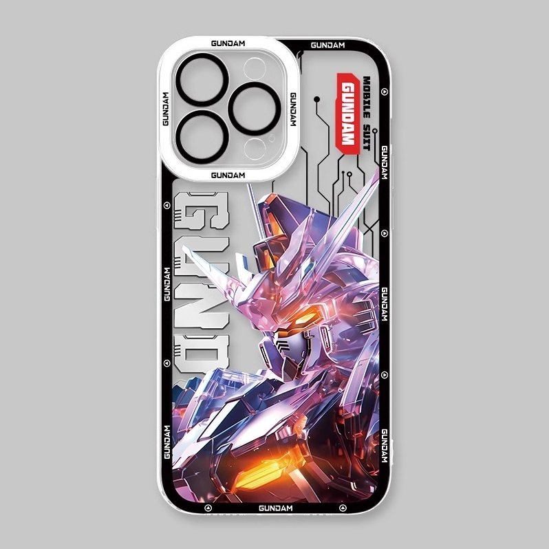 蘋果 系列機動戰士鋼彈天使眼透明防摔軟殼