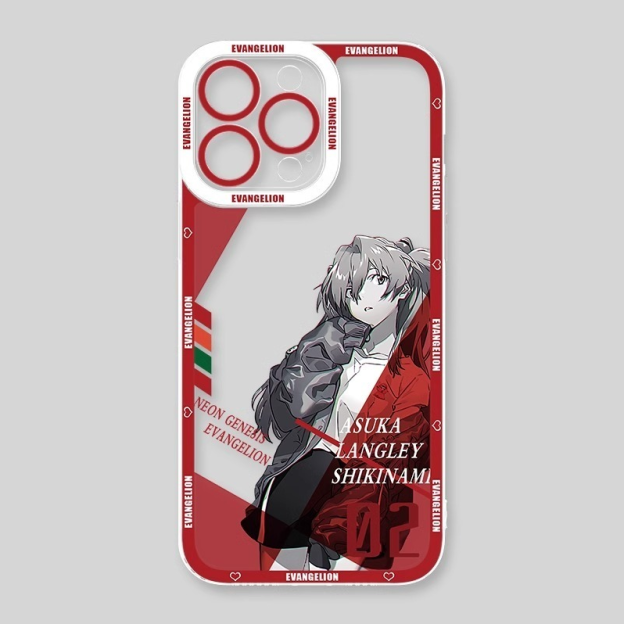 蘋果 系列eva新世紀福音戰士天使眼透明防摔軟殼